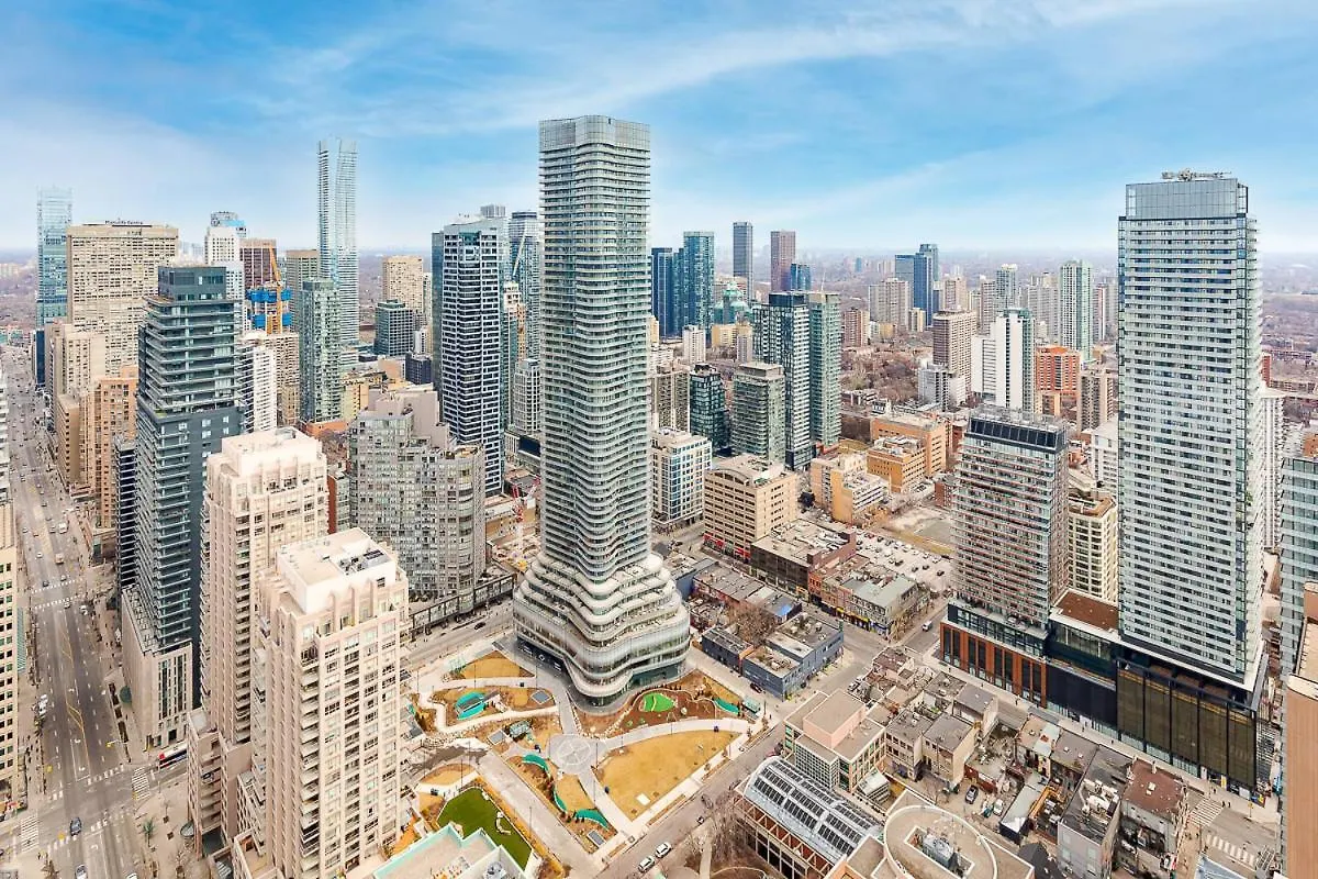 Penthouse Overlooking Dt Toronto Free Parking 0*,